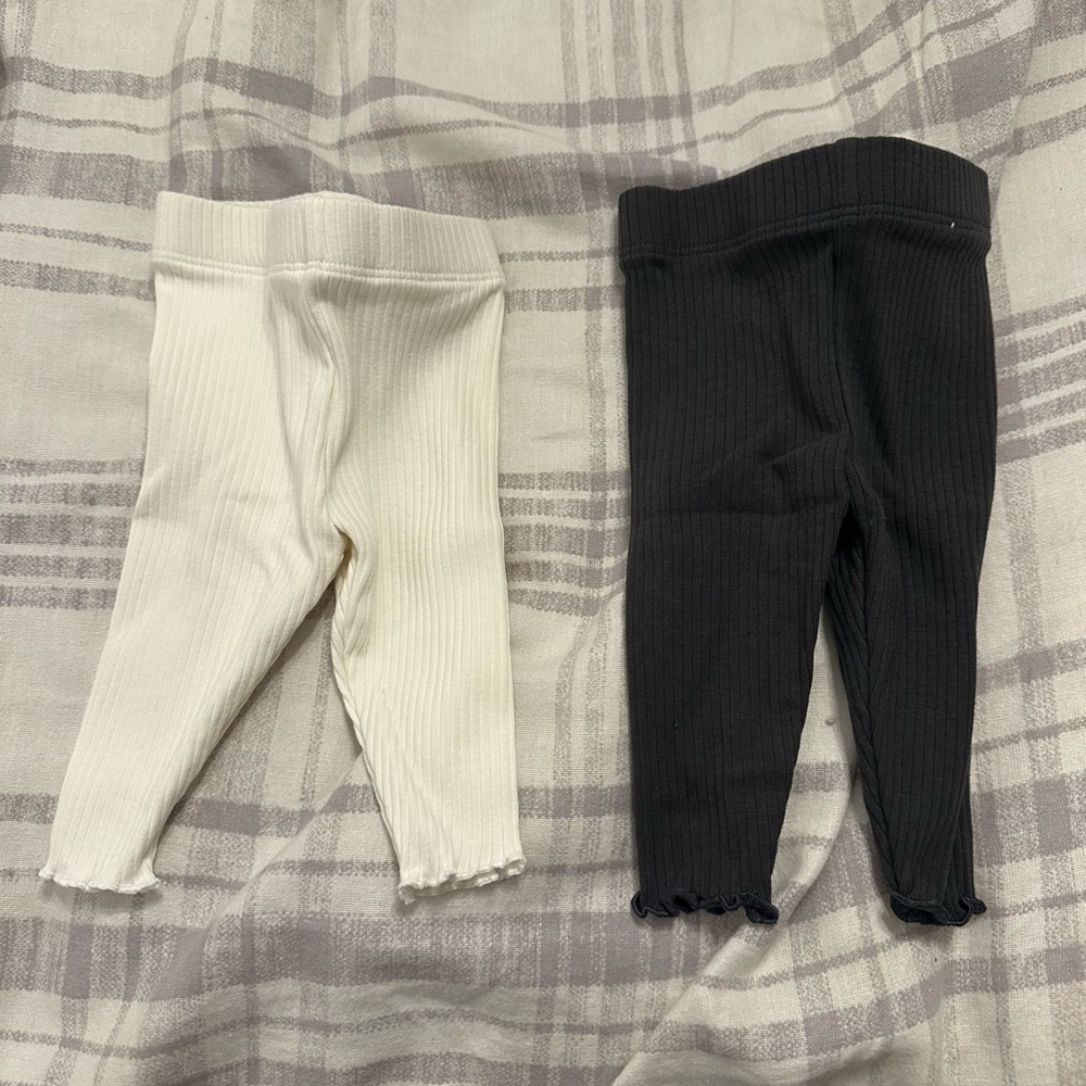 Little co ribbed legging bundle